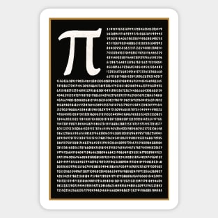 Pie Mathematics Science Sticker